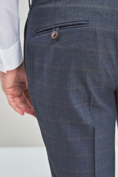 NEXT Pantaloni eleganti regular fit din amestec de lana Barbati