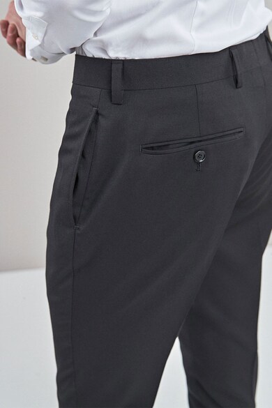 NEXT Pantaloni eleganti slim fit de lana Signature Barbati