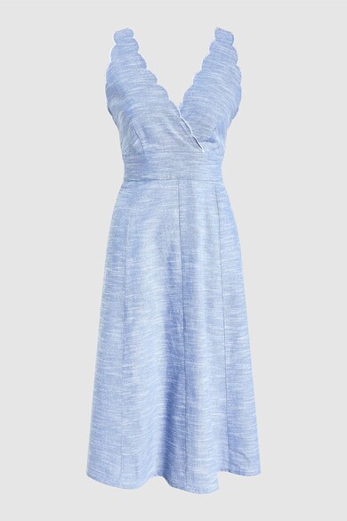 NEXT Rochie midi de chambray cu detalii valurite Femei