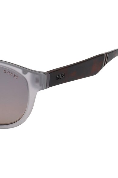 GUESS Ochelari de soare rotunzi cu logo Barbati