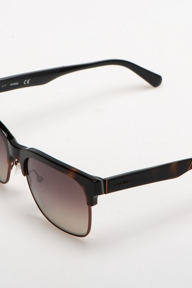 GUESS Пластмасови слънчеви очила стил Clubmaster Мъже