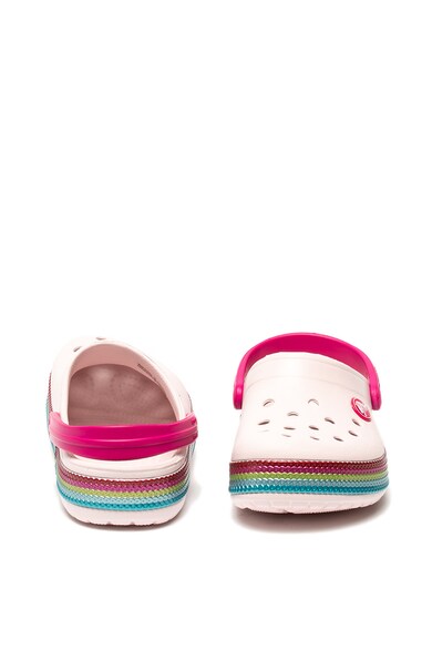 Crocs Saboti relaxed fit cu bareta slingback si paiete Fete