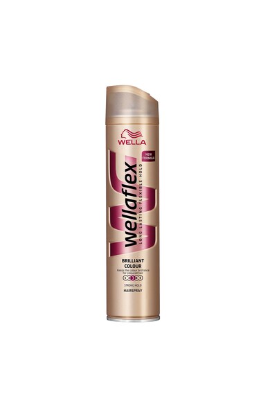 Wella Fixativ  Wellaflex Brilliant Colours pentru fixare medie, 250 ml Femei