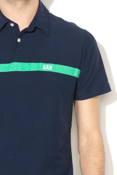 GAP Tricou polo cu detaliu contrastant Barbati