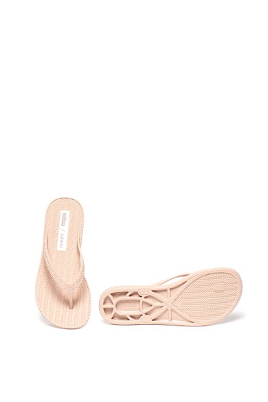 Melissa Papuci flip-flop din material cauciucat, cu aspect impletit Femei