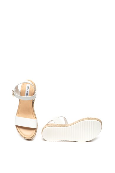 Steve Madden Sandale wedge tip espadrile, de piele Chiara Femei