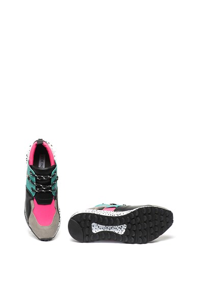 Steve Madden Pantofi sport cu garnituri de piele intoarsa Cliff Femei