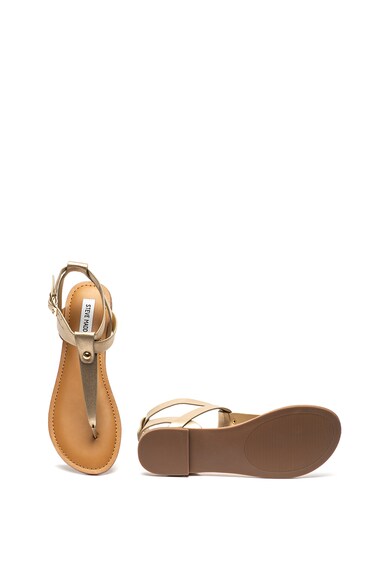 Steve Madden Sandale de piele ecologica, cu bareta separatoare Hidden Femei