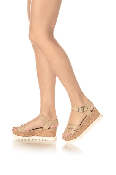 Steve Madden Sandale wedge de piele Keykey Femei