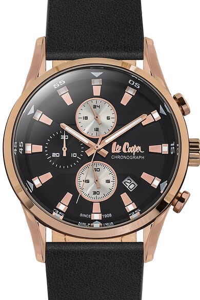 Lee Cooper Chrono karóra bőrszíjjal férfi