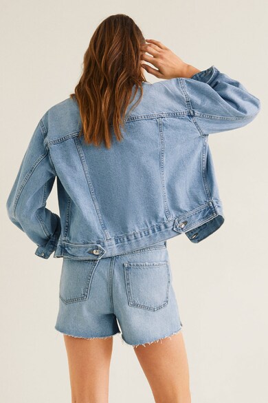 Mango Jacheta de denim cu aspect retro Lady Femei