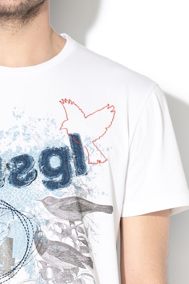 DESIGUAL Tricou cu imprimeu Conrad Barbati