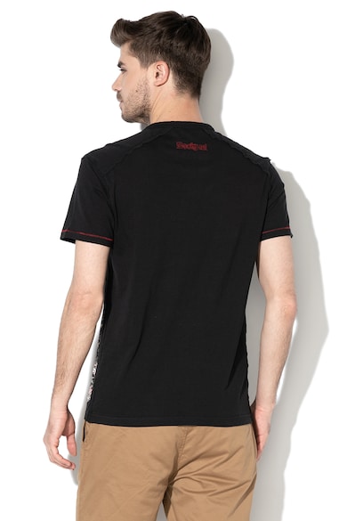 DESIGUAL Tricou cu imprimeu text Ralf Barbati