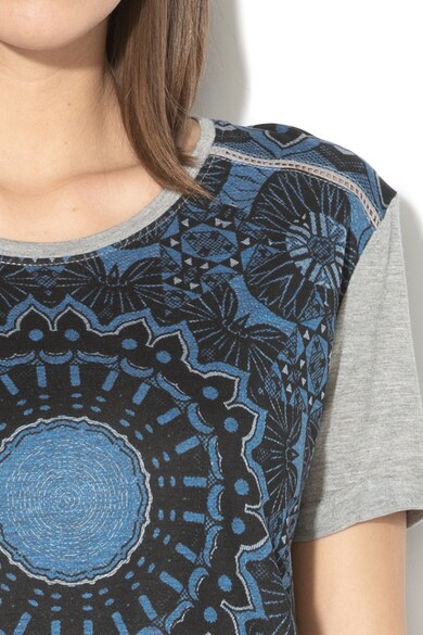 DESIGUAL Tricou cu imprimeu cu mandala Bristol Femei