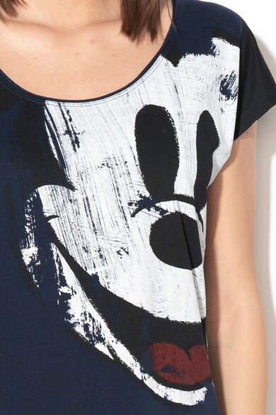 DESIGUAL Mickey mintás modáltartalmú póló női