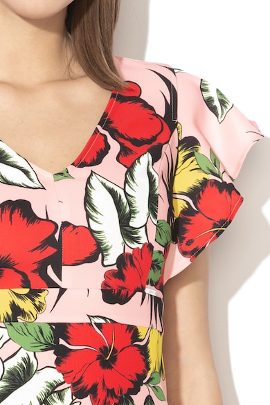 Liu Jo Rochie mini cu croiala in A si imprimeu floral Femei