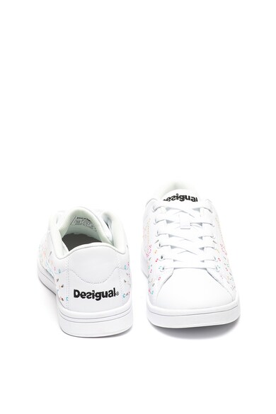 DESIGUAL Műbőr sneaker hímzéssel női