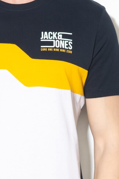Jack & Jones Tricou polo regular fit cu imprimeu Mikkel Barbati