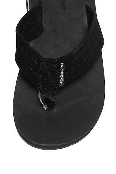 Jack & Jones Papuci flip-flop de piele intoarsa Ramsey Barbati