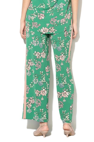 Only Pantaloni drepti cu model floral Casa Femei