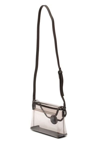 Sisley Geanta crossbody cu aspect transparent Femei