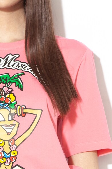 Love Moschino Tricou cu imprimeu grafic Femei