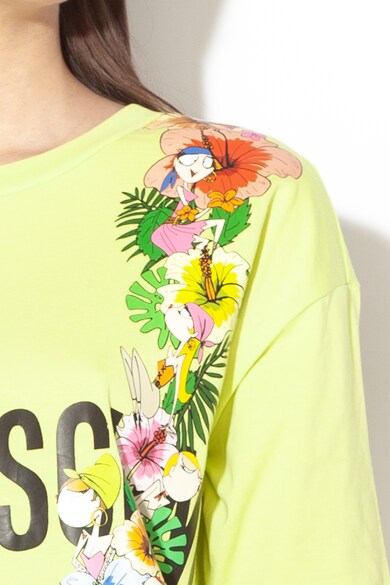 Love Moschino Rochie mini tip tricou cu imprimeu Femei