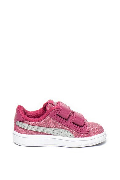 Puma Smash v2Gliz Glam sneaker csillámos betétekkel 367380 Lány