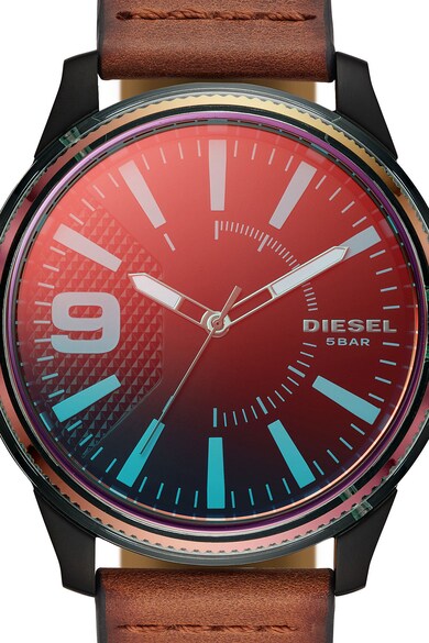 Diesel Часовник с кожена каишка Мъже