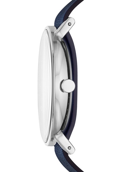 Skagen Часовник Aaren с двулицева кожена каишка Мъже