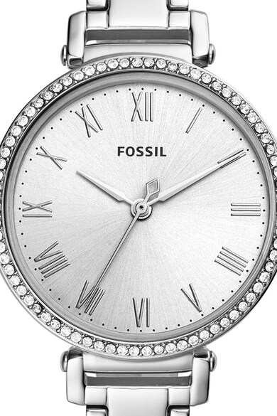 Fossil Ceas din otel inoxidabil cu o coroana decorata cu cristale Femei