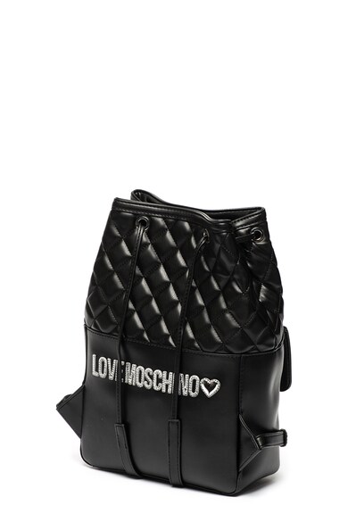 Love Moschino Rucsac de piele ecologica, cu aspect matlasat Femei