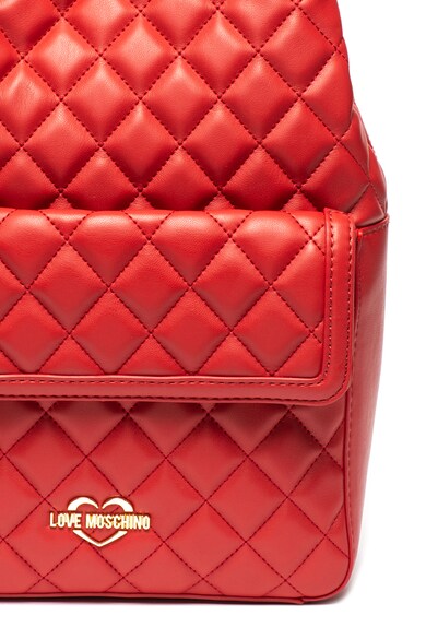 Love Moschino Rucsac de piele ecologica, cu aspect matlasat Femei