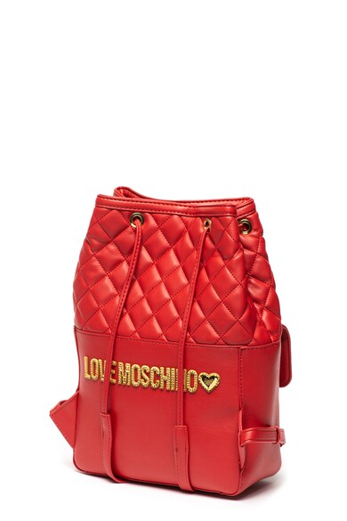 Love Moschino Rucsac de piele ecologica, cu aspect matlasat Femei