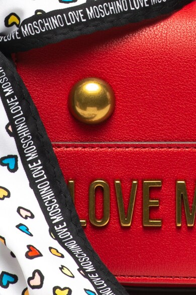 Love Moschino Műbőr keresztpántos táska kendővel női