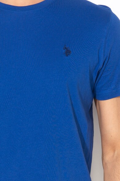 U.S. Polo Assn. Póló hímzett logóval férfi