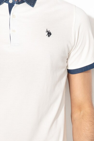 U.S. Polo Assn. Tricou polo din pique Barbati