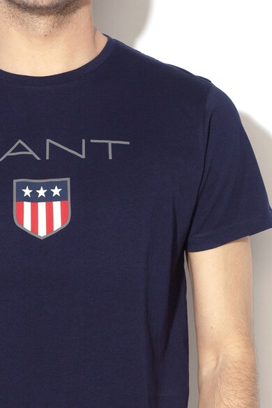 Gant Тениска с овално деколте и лого Мъже