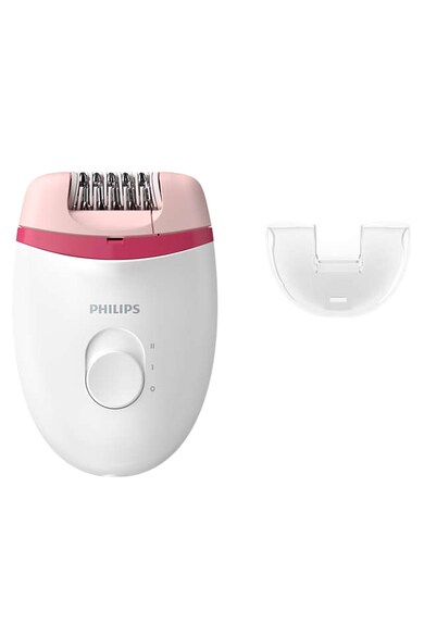Philips Epilator  Satinelle BRE235/00, 2 viteze, cap de epilare lavabil, 1 accesoriu, Alb Femei