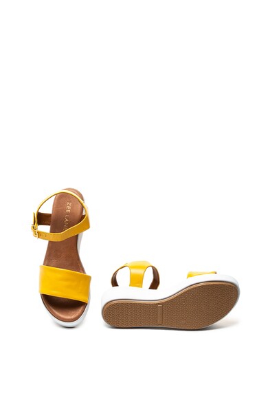 Zee Lane Sandale wedge de piele Fiore Femei