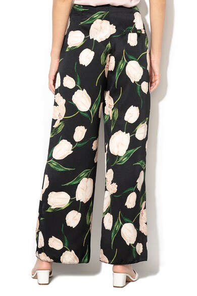 Marella Pantaloni cu croiala ampla si imprimeu floral Cresta Femei