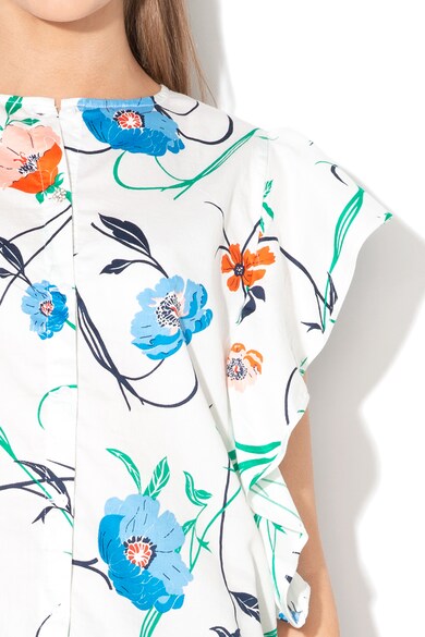 Pepe Jeans London Bluza cu imprimeu floral si nasturi Natalie Femei