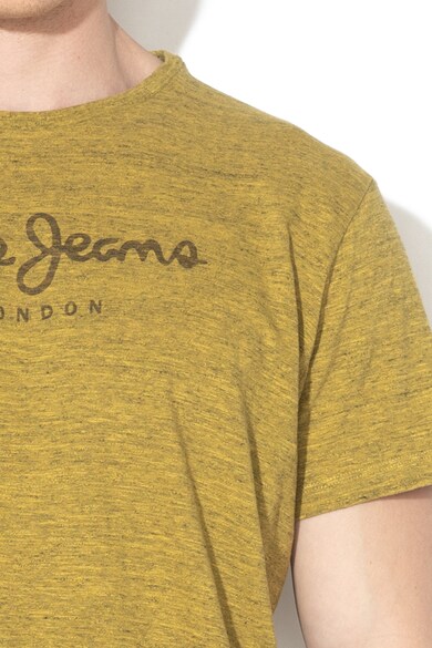 Pepe Jeans London Tricou cu decolteu la baza gatului Horst Barbati