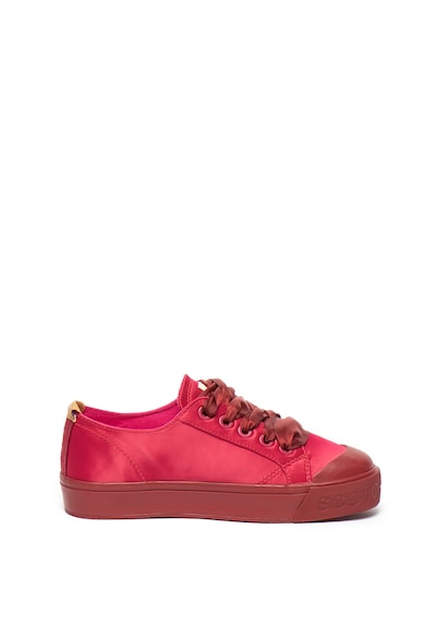 Scotch & Soda Pantofi sport flatform cu aspect satinat Sylvie Femei