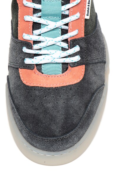 Scotch & Soda Pantofi sport de piele intoarsa Tarda Barbati