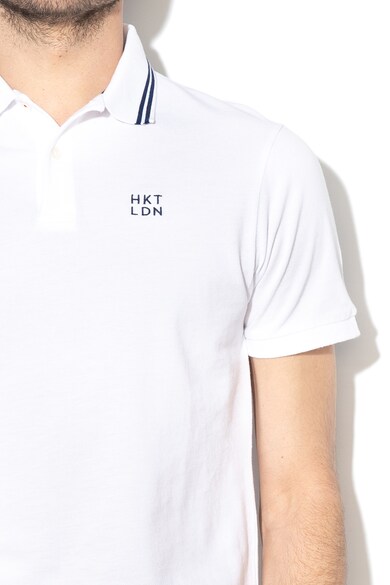 Hackett London Tricou polo de pique, cu logo brodat Barbati