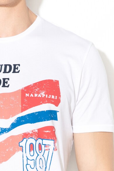 Napapijri Tricou cu imprimeu text Sarja Barbati