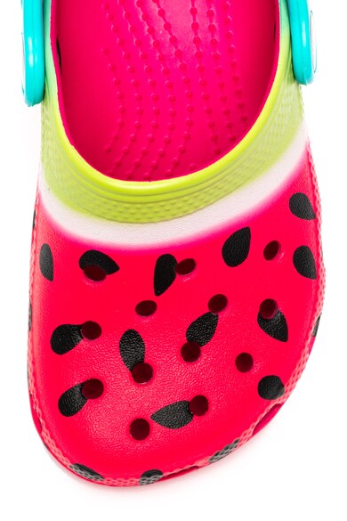 Crocs Saboti cu bareta slingback convertibila si aspect pepene Fete