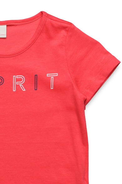 Esprit Tricou cu imprimeu logo contrastant Fete