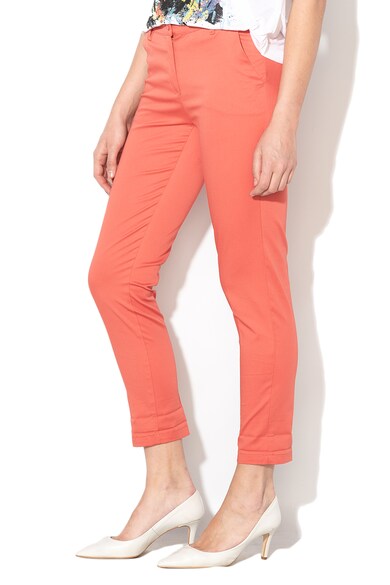 Sisley Pantaloni slim fit cu buzunare laterale Femei